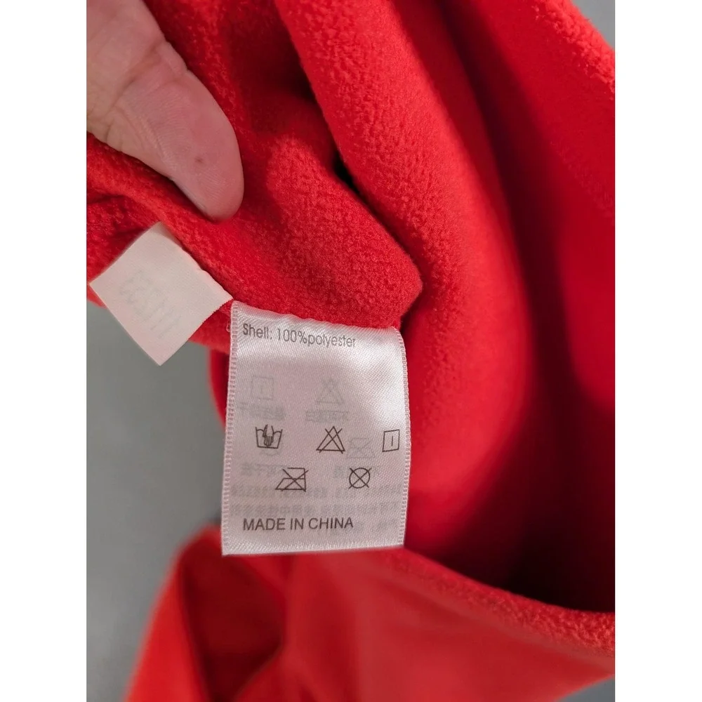 Kolumb Fleece Jacket Mens‎ 2XL Red Full Zip Outdoor Explore Softshell Hiking